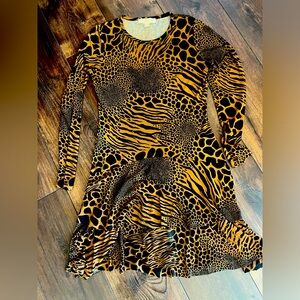 Michael Kors size small leopard dress